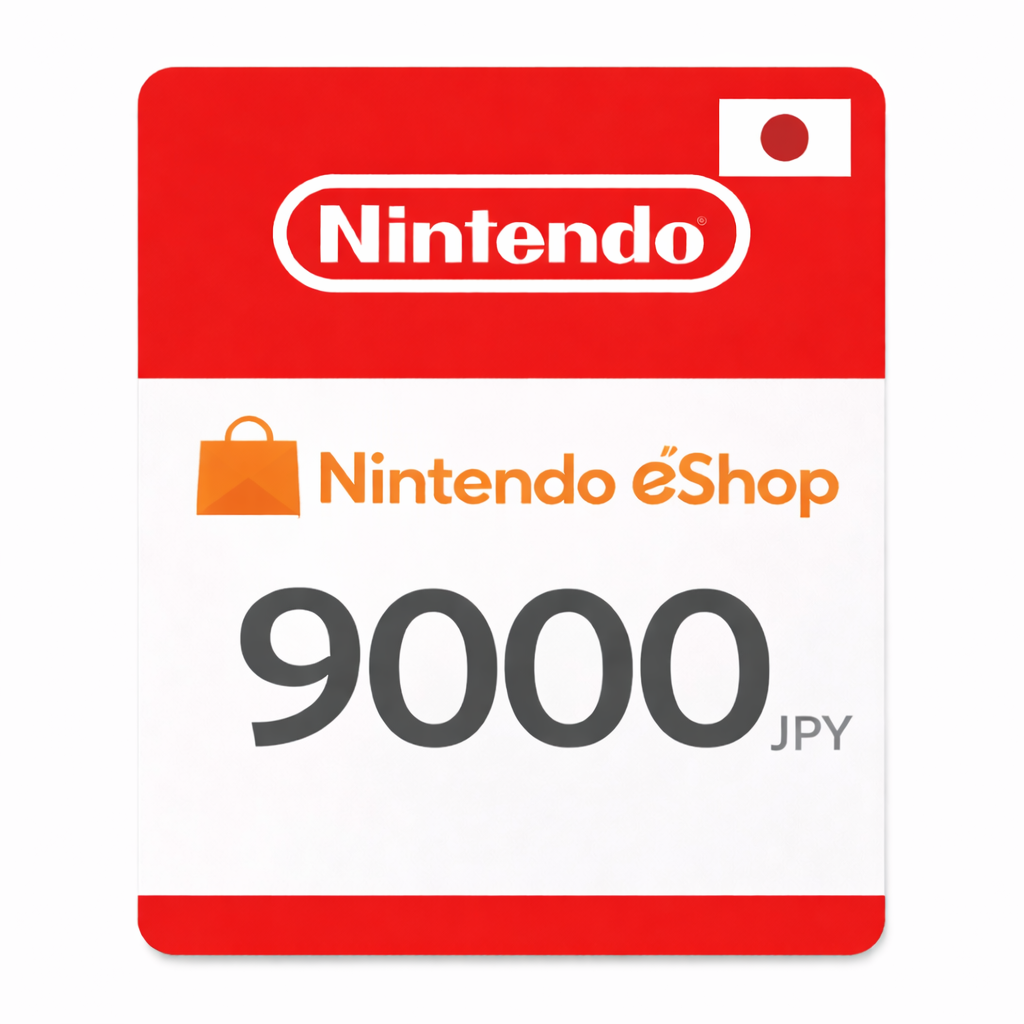 Nintendo Japan eShop 9000 JPY