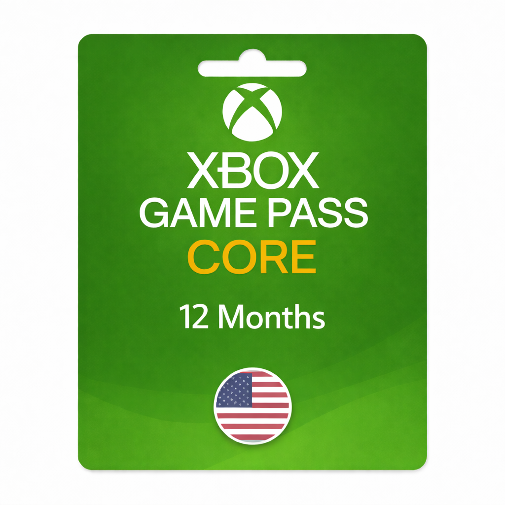 Xbox ABD Game Pass Core 12 Aylık